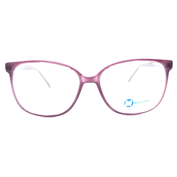 MODERN OPTICAL HADLEY PURPLE ICE EYEGLASSES SUNGLASSES FRAME 53-17-140 - Picture 1 of 3